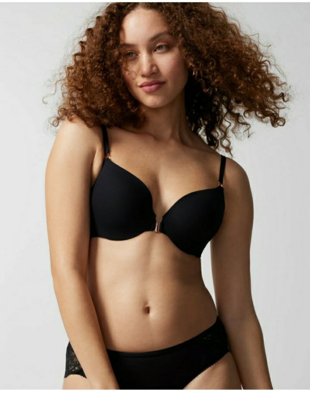 Soma Bra Bodify Perfect Coverage Front Closure Black NWT 🤎 RETAIL $70- - Picture 5 of 12